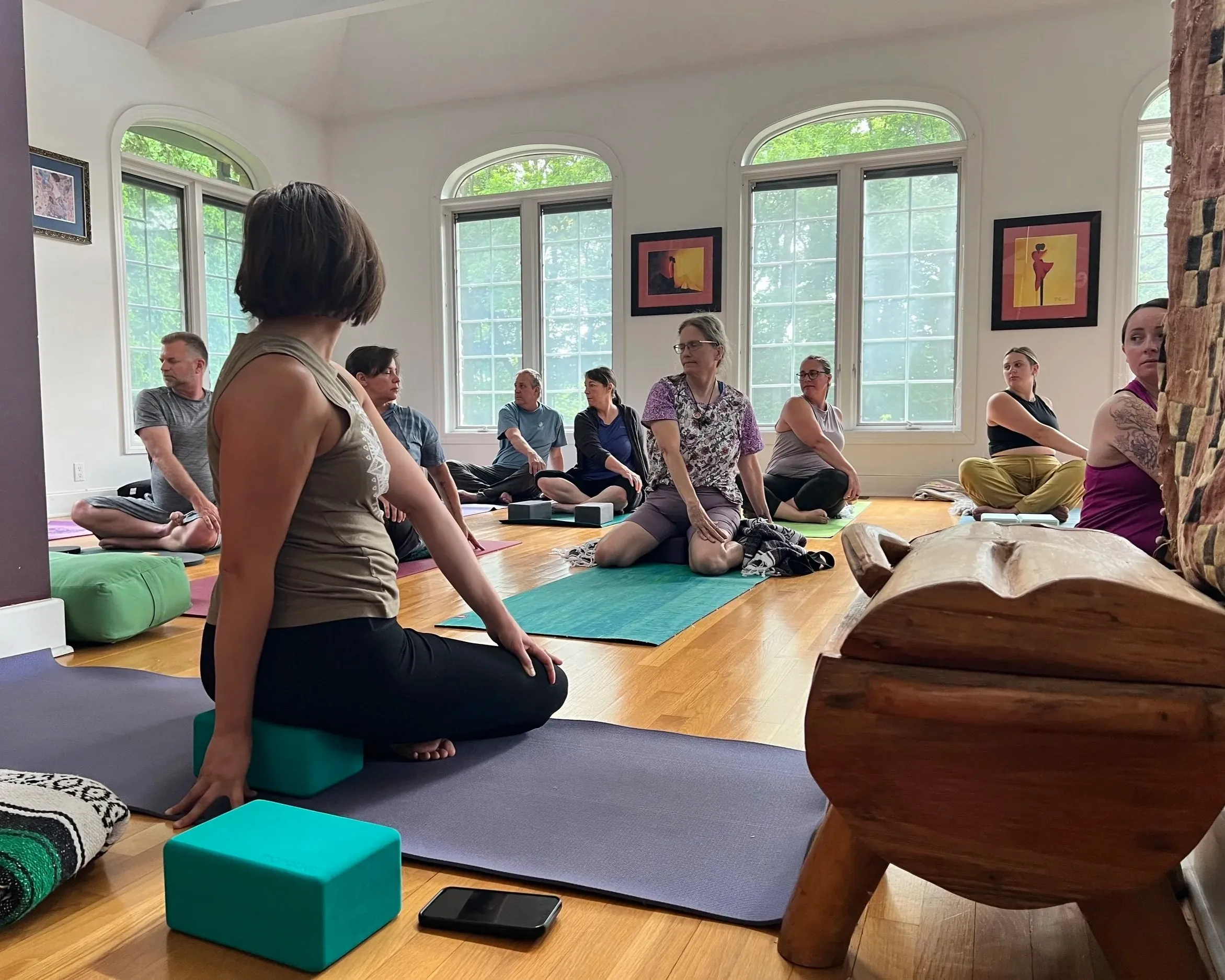 Yoga Zen retreat guests